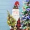 Glitzhome® 36'' Lighted Wooden Santa Porch Décor